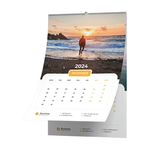 2027 Wholesale Calendar Custom Logo Full Color Printing Office Wall Desk Calendar