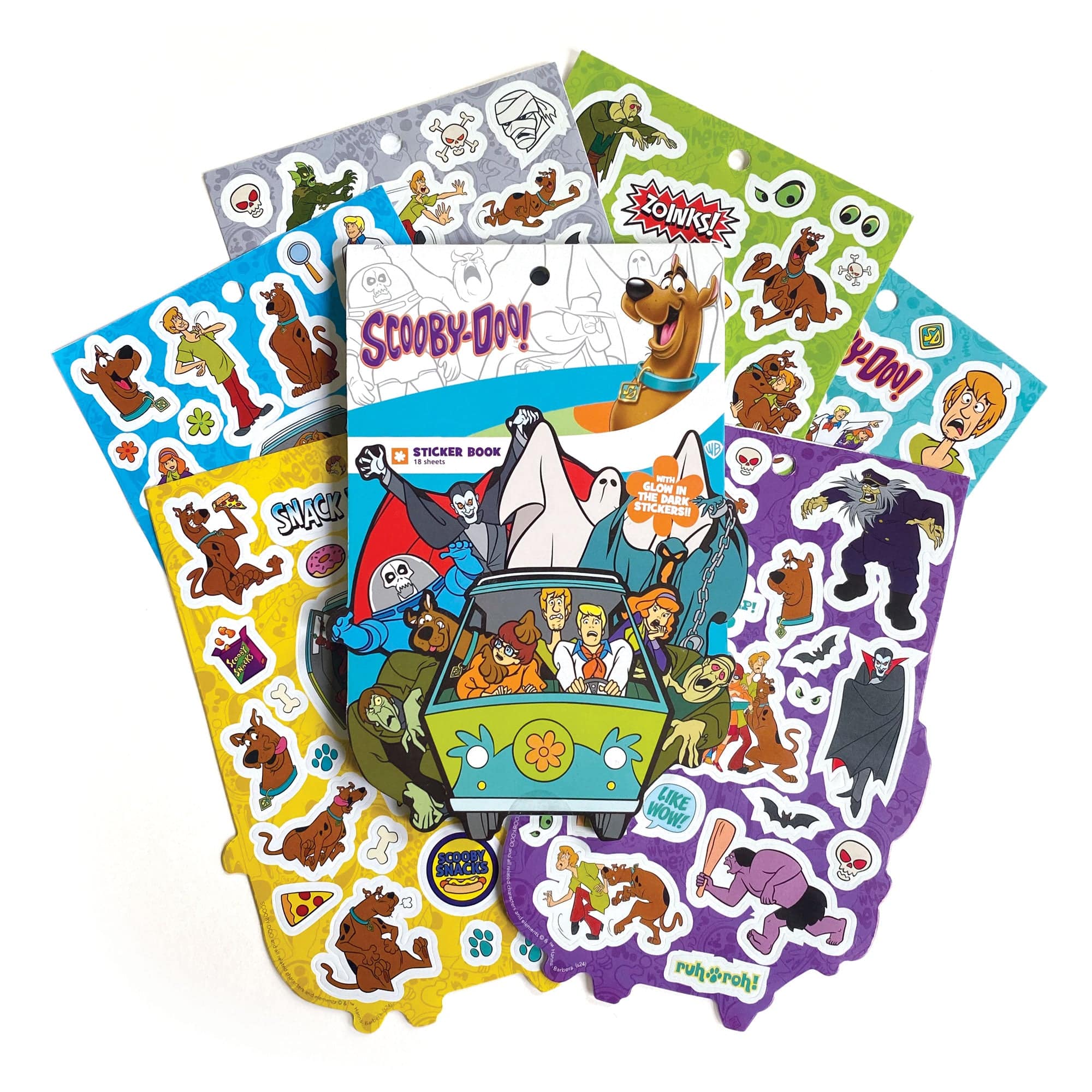 Scooby Doo Mystery Machine Sticker Book