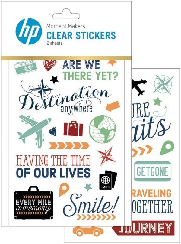 Clear Functional Planner & Journal Stickers