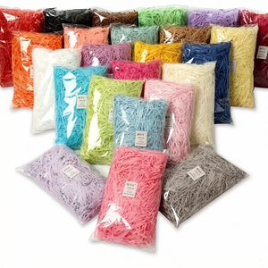 Custom Colored Shredded Kraft Filler Paper