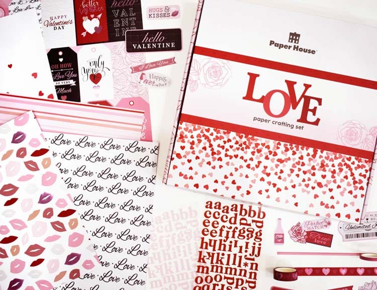 Scrapbook paper set wedding assortment