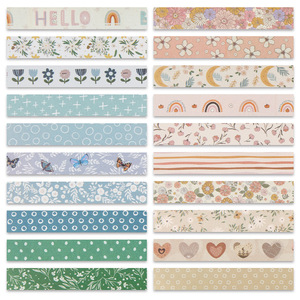 Bohemian Style Washi Tape DIY Decorative Journal Washi Tape 20 Rolls Set