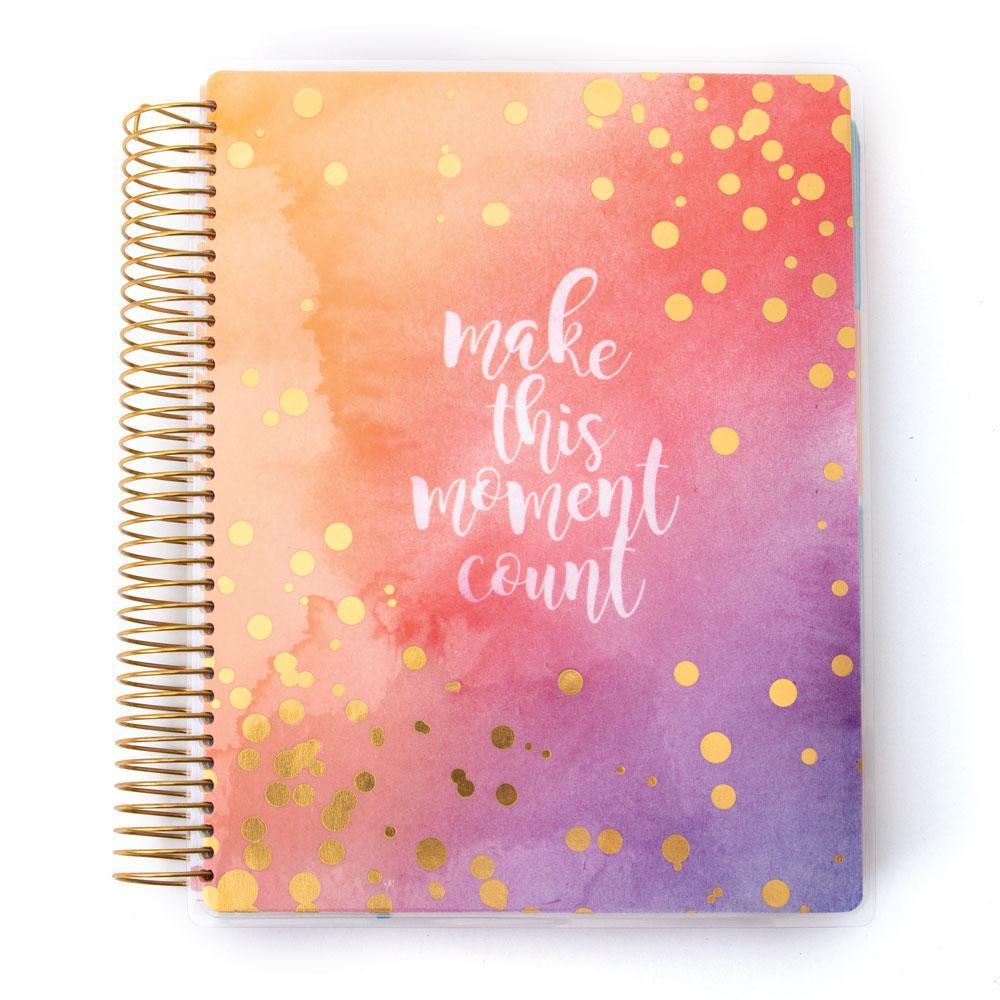 Watercolour planner tab dividers set